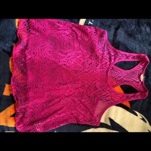 Tank top purplish pink